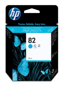 Bojë HP 82 Cyan 69ml (C4911A) për DesignJet 500/800