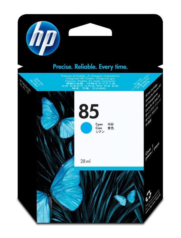 Bojë HP 85 Cyan 28ml (C9425A) DesignJet