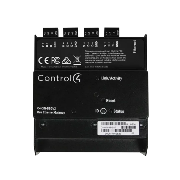 Gateway Control4 për Tastiera RS-485 C4-DIN-BEG-V2