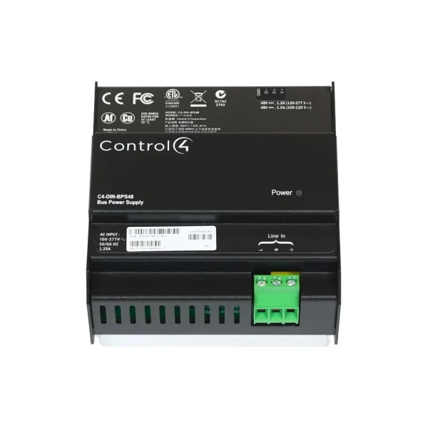 Control4 C4-DIN-BPS48 Ushqyes 48V DIN-Rail për Pajisje BUS RS-485