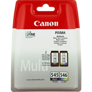 Canon PG-545/CL-546 Multipack (BK + Ngjyra), Bojë Origjinale