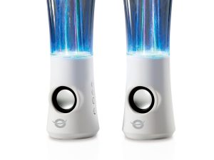 Conceptronic Dancing Water Speaker - Boxe USB me LED 6 ngjyra
