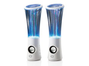 Conceptronic Dancing Water Speaker - Boxe USB me LED 6 ngjyra