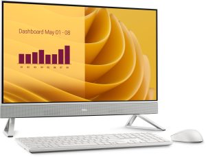 Dell All-in-One PC EC27250 27" Intel Core 7 150U 16GB 512GB SSD Windows 11 Pro