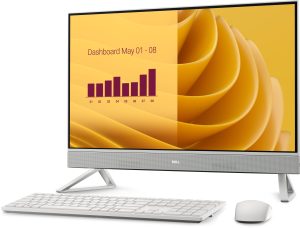 Dell All-in-One PC EC27250 27" Intel Core 7 150U 16GB 512GB SSD Windows 11 Pro