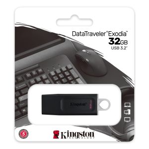 Flash Disk 32GB Kingston DataTraveler Exodia USB 3.2 Gen 1