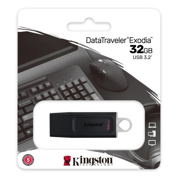 Flash Disk 32GB Kingston DataTraveler Exodia USB 3.2 Gen 1 – photo 3