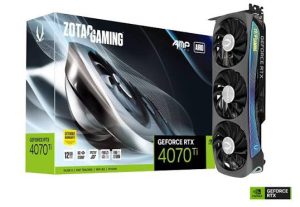 Skedë Grafike ZOTAC GeForce RTX 4070 Ti AMP AIRO 12GB