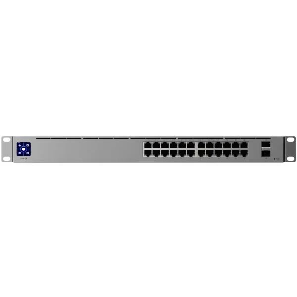 Switch Rack Ubiquiti USW-PRO-24, 24 Porta Gigabit + 2 SFP+, Menaxhueshëm PoE