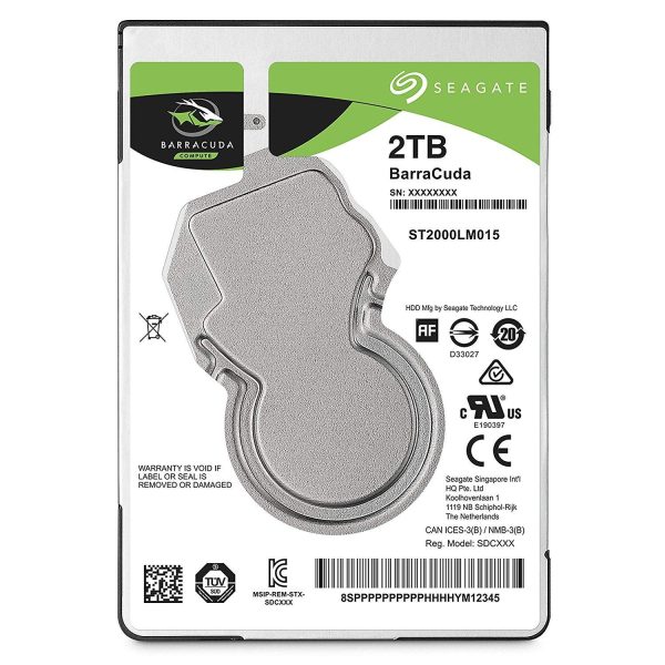 Hard Disk Seagate BarraCuda ST2000LM015 2.5" 2TB SATA III