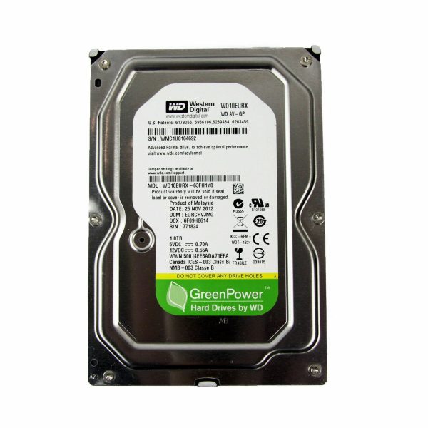 Hard Disk WD 1TB 3.5" WD10EURX SATA III
