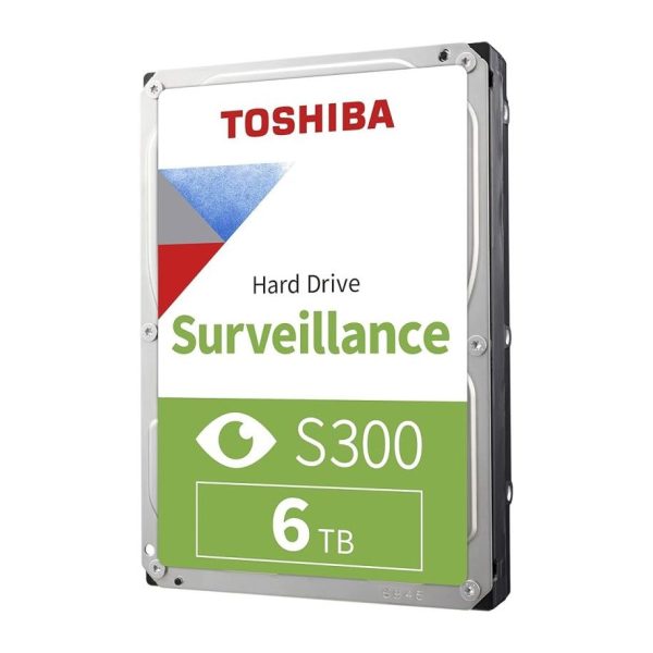 Hard Disk Toshiba S300 Surveillance 6TB 3.5" SATA III HDWT860UZSVA