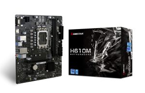 Motherboard Biostar H610MHP, Intel LGA1700, DDR4, VGA+HDMI
