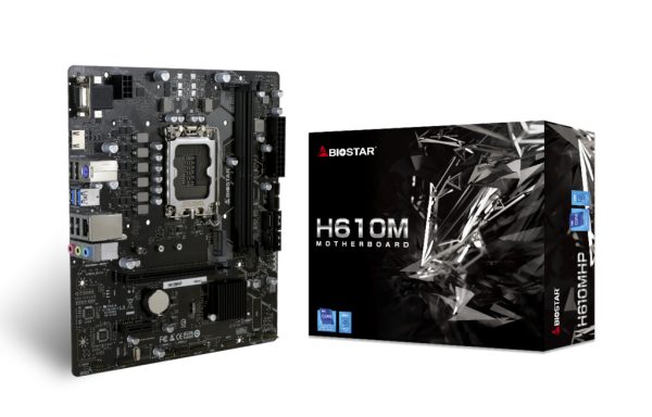 Motherboard Biostar H610MHP, Intel LGA1700, DDR4, VGA+HDMI