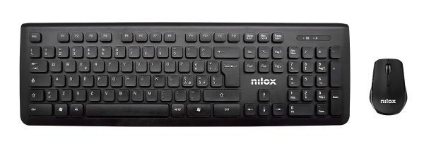 Kit Wireless Tastierë + Mouse Nilox CW30 NXKM3000004