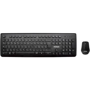 Kit Wireless Nilox Tastierë + Mouse Multimediale NX KMW00001