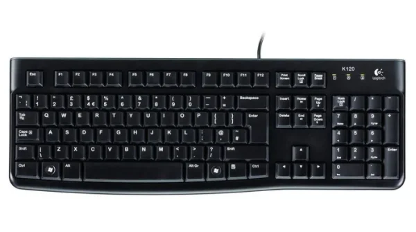 Tastierë Logitech K120 USB, Silent Optical