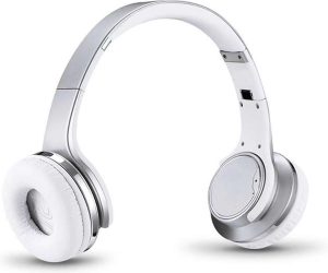 ADJ Kufje Bluetooth me Mikrofon dhe Speaker, Bardhë 780-00032