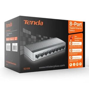 Switch Tenda SG108M 8 Porta Desktop Gigabit