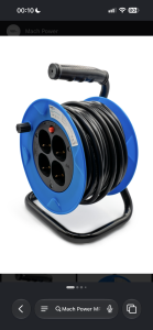 Zgjatues Tensioni Mach Power 4 Poste Shuko 10/16A 15m MP-CR15M