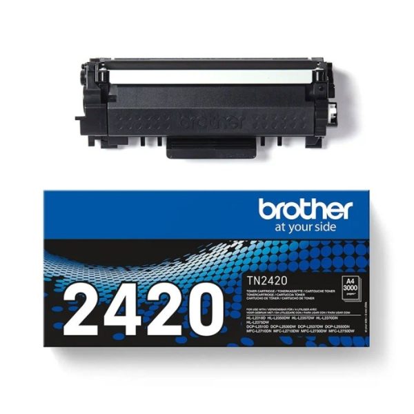 Toner Brother Kompatibel TN-2420 BK - DCP-L2512/L2530/L2537, 6000 faqe