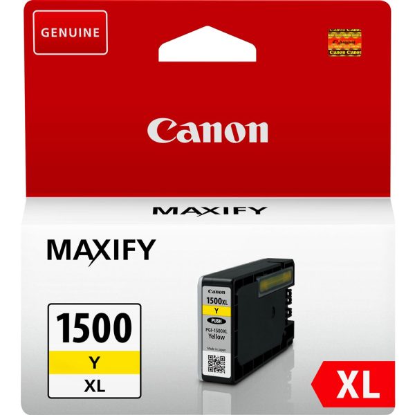 Bojë Canon PGI-1500XL Y, e verdhë