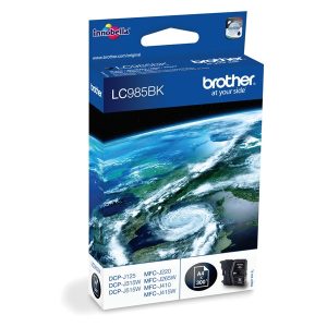 Bojë Brother LC-985 BK Kompatibël (DCP-J315W/MFC-J415W/DCP-J125)