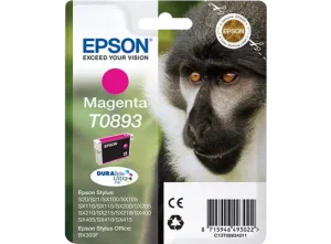 Boje Epson T0893 Monkey Magenta, DURABrite Ultra