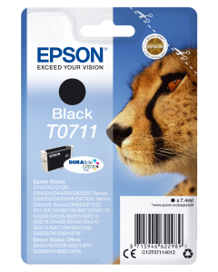 Bojë Epson T0711 BK, 7.4ml