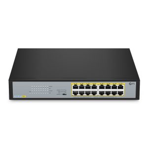 Switch FS S1900-16TP, 16 Porta Gigabit PoE, 135W, Desktop
