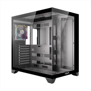 Kasë PC NOUA ZK300 Mid Tower ATX, ARGB, 2x USB 3.0, Fan 180mm (pa PSU)