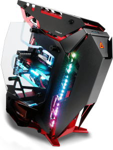 Kasë PC Antec TORQUE Black/Red Aluminum ATX Mid Tower