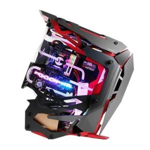 Kasë PC Antec TORQUE Black/Red Aluminum ATX Mid Tower