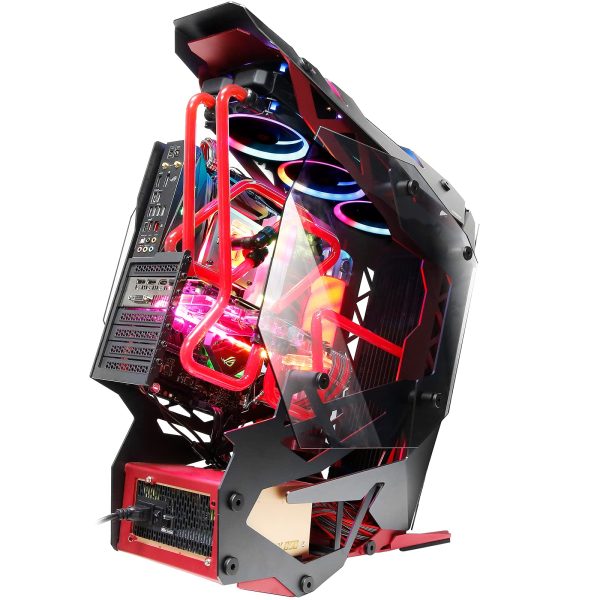 Kasë PC Antec TORQUE Black/Red Aluminum ATX Mid Tower – foto 3