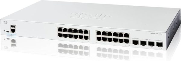 Switch Cisco Catalyst C1200-24T-4G, 24 Port Gigabit + 4 Port 1G