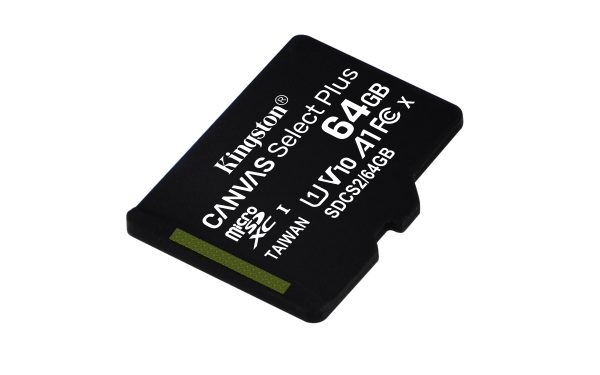Kartë Memorie Kingston Canvas Select Plus 64GB microSDXC (2 cope) me Adapter SDCS2/64GB-2P1A – photo 4