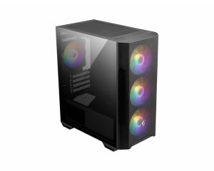 Kasë PC MSI MAG Forge M100R Micro-ATX Mid Tower, pa PSU, USB2.0/USB3.2, 3x Fan 120mm