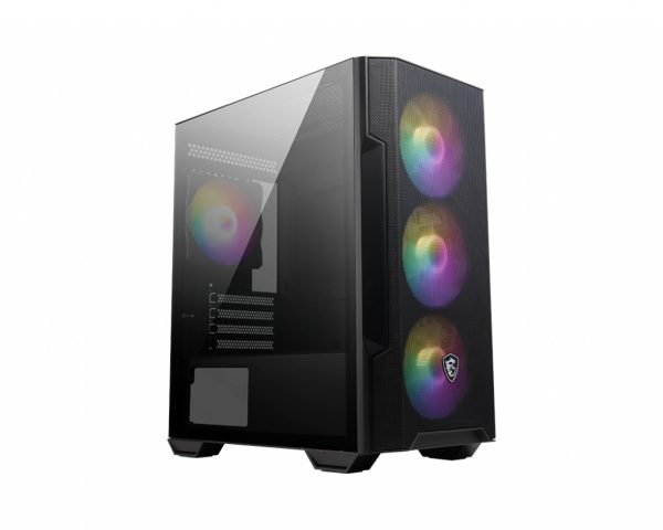 Kasë PC MSI MAG Forge M100R Micro-ATX Mid Tower, pa PSU, USB2.0/USB3.2, 3x Fan 120mm