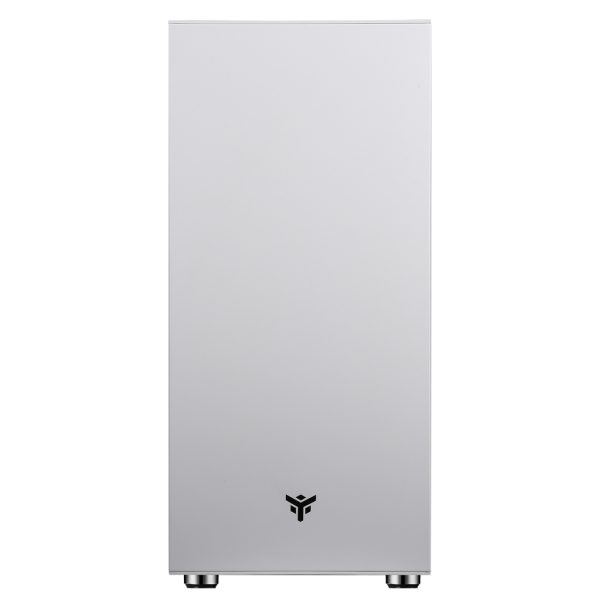 Kasë PC itek VERTIBRA S210W White Edition, Midi Tower ATX, Gaming, pa PSU, 1x ARGB Fan 12cm, 2xUSB3/1xUSB2.0 – foto 2