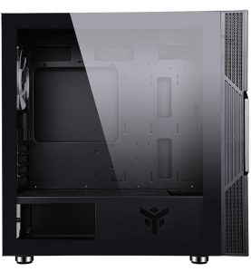 Kasë PC itek VORTEX Mini Tower mATX, Panel Xhami, Ventilator ARGB 20cm, 2x USB3 (ITGCACOLVB)