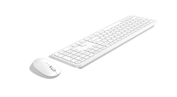 Kit Tastiere + Mouse Wireless Philips SPT6307W/34, e Bardhë – foto 4