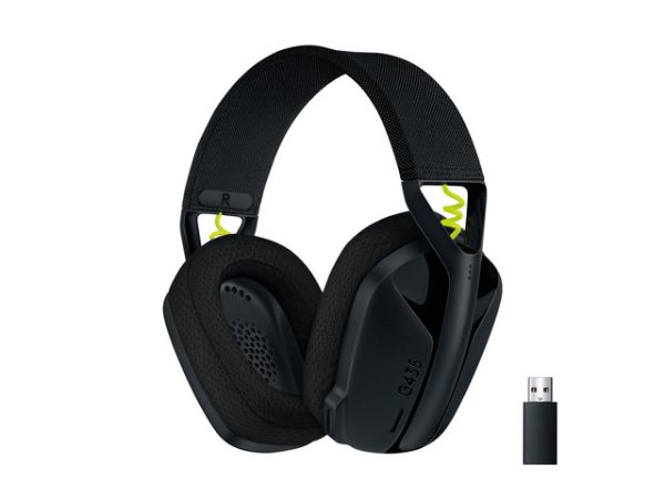 Kufje Gaming Wireless Logitech G435 LIGHTSPEED, Black