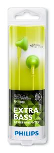 Kufje me kavo Philips SHE3010GN - Jeshile