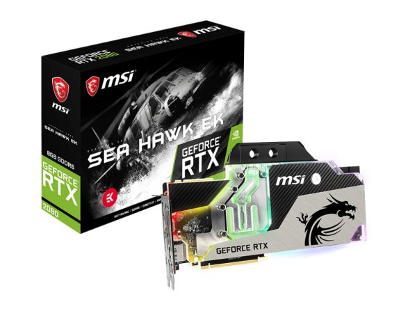 MSI GeForce RTX 2080 SEA HAWK EK X 8GB GDDR6 - V372-037R