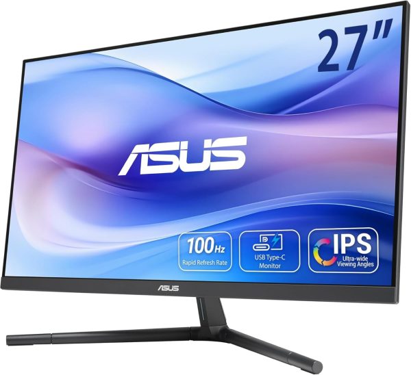 Monitor ASUS VU279CFE-B 27" Full HD IPS 100Hz HDMI/USB-C Eye Care