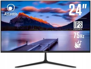 Monitor Atlantis A05-HE24I-VH 23.8" LED FHD, HDMI/VGA