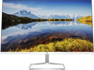 Monitor HP M24fwa 23.8" FHD IPS, HDMI/VGA, i bardhë