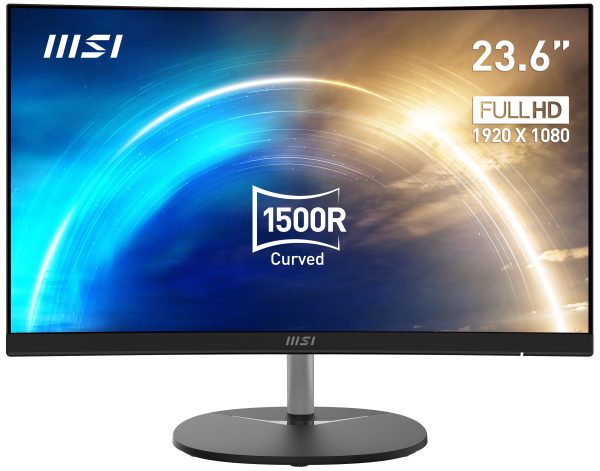 Monitor MSI PRO MP241CA 23.6" Curved, Full HD, 75Hz, VA, HDMI/DP – foto 3