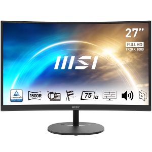 Monitor MSI Pro MP271CA 27" Curved, Full HD, 75Hz, VA, DP/HDMI