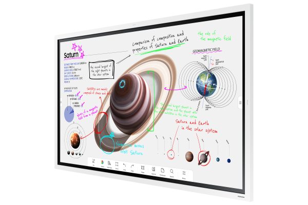 Monitor Multimedial Interaktiv Samsung WM65B 65" 4K UHD WhiteBoard Flip Pro – foto 2